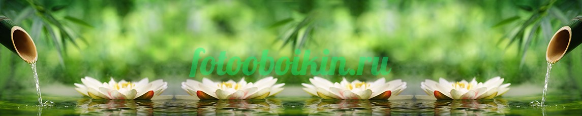 Лилии для кухни в воде