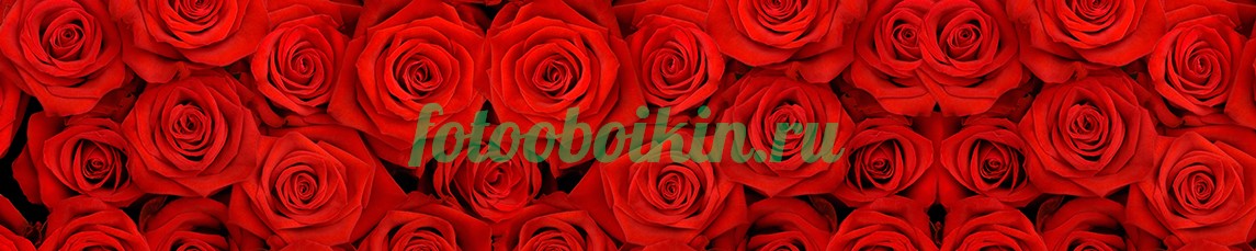 Алые для кухни розы