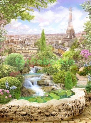 Сад в Париже