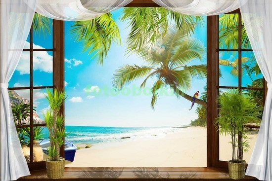 Окно с видом на пляж