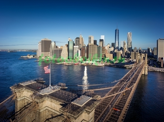 Фотоштора Верхушка Бруклинского моста