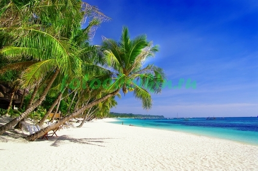 Фотоштора Карибский пляж