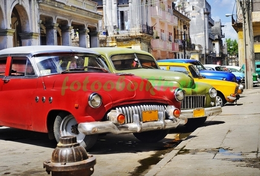 Фотоштора Кубинские машины