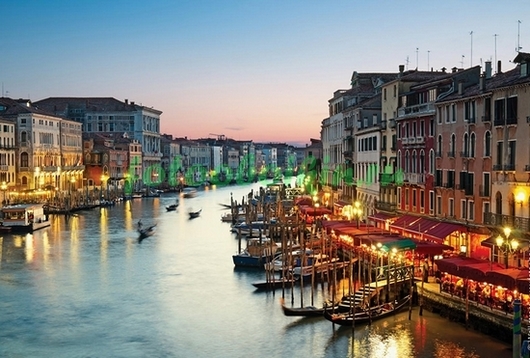 Фотоштора Венеция вечером