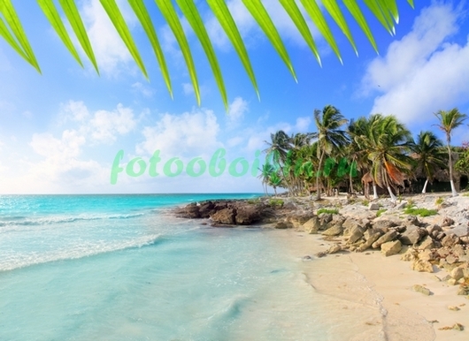 Фотообои Безлюдный пляж