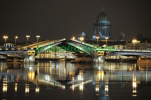 Фотоштора Дворцовый мост