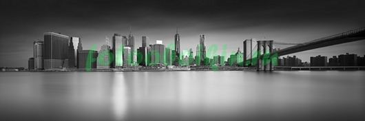 Фотоштора Панорама вечернего города