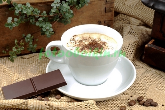 Фотоштора Кофе с шоколадом