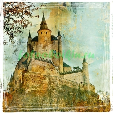 Фотоштора Средневековый замок