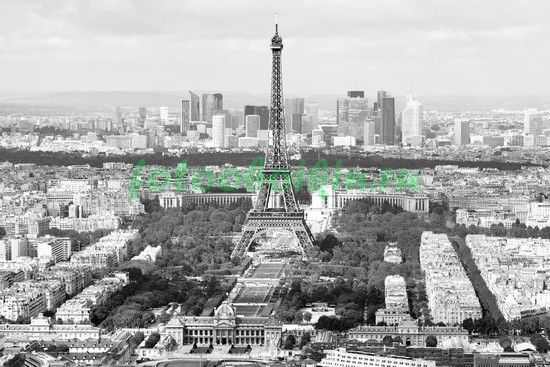 Фотоштора Париж Эйфелева башня