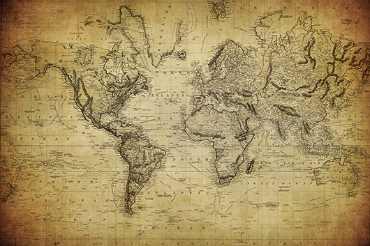 Карта начало 20 века