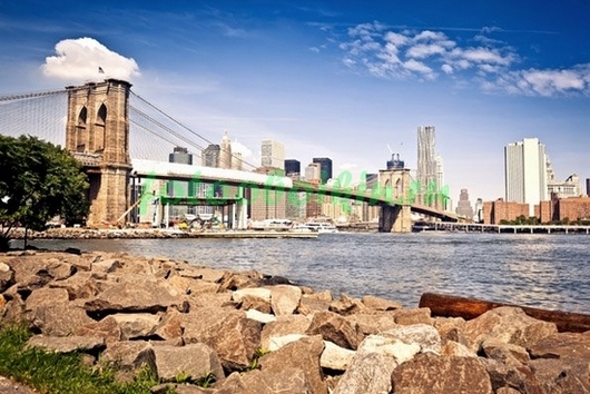 Фотообои Берег с видом на Нью-Йорк