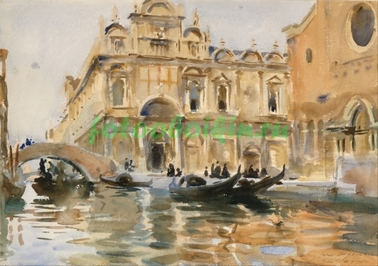 Фотоштора Венеция канал