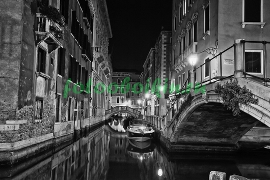 Фотоштора Венеция ночью