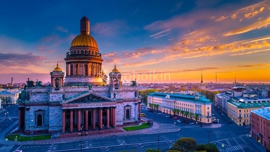 Фотообои Собор в Сакнт-Петербурге