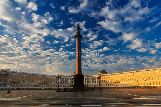 Фотоштора Александровская колонна