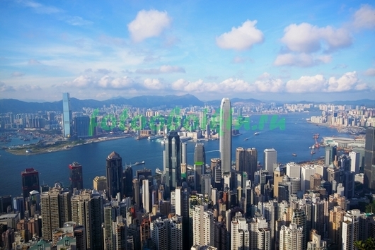 Фотообои Небоскребы в Гонконге