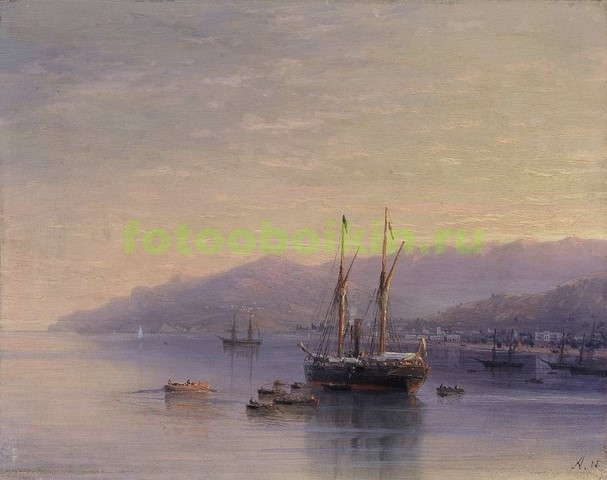 Модульная картина rep10149 Берег Ялты 1885