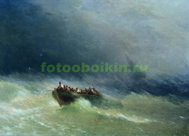 Модульная картина rep10247 Кораблекрушение 1880-е