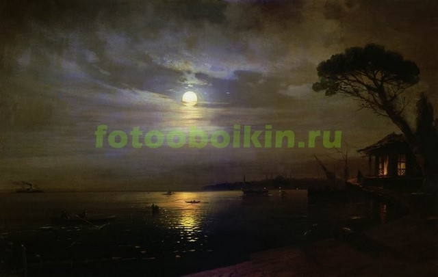 Модульная картина rep10264 Лунная ночь 1888