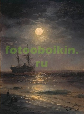 Модульная картина rep10265 Лунная ночь 1899