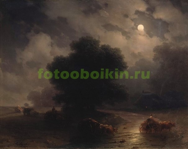 Модульная картина rep10306 Ночь на Украине 1871