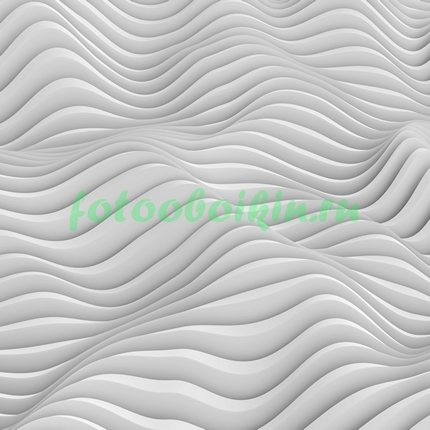 Модульная картина Белые волны
