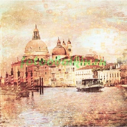 Модульная картина Ретро фото Венеции