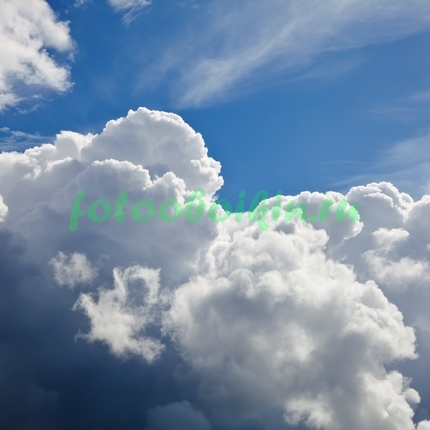Модульная картина Пушистые облака