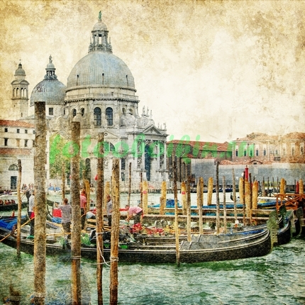 Модульная картина Венеция вид на собор