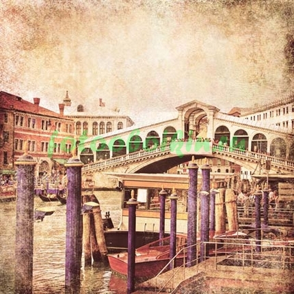 Модульная картина Венецианский вид