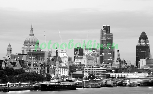 Модульная картина Небоскребы Лондона