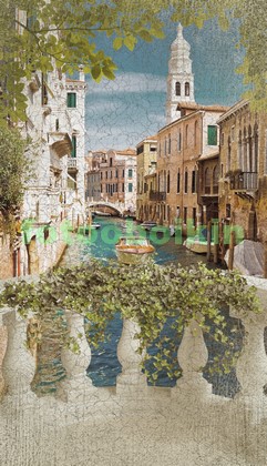 Модульная картина Терраса в Венеции