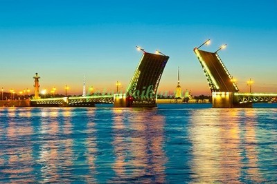 Модульная картина Дворцовый мост