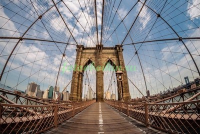 Модульная картина На Бруклинском мосту