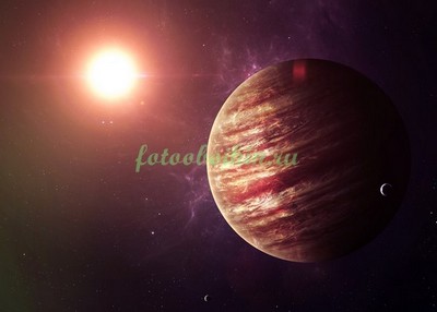 Модульная картина Юпитер