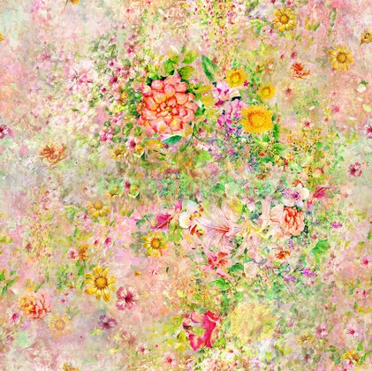 Модульная картина Панно Летние цветы 2