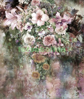 Модульная картина Панно Летние цветы 26