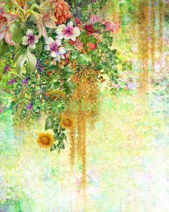 Модульная картина Панно Летние цветы 37