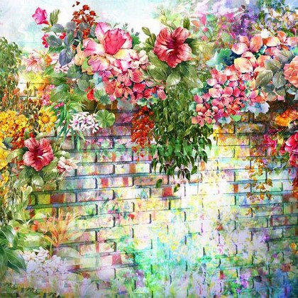 Модульная картина Панно Летние цветы 41