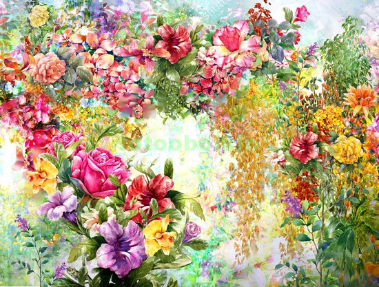 Модульная картина Панно Летние цветы 42