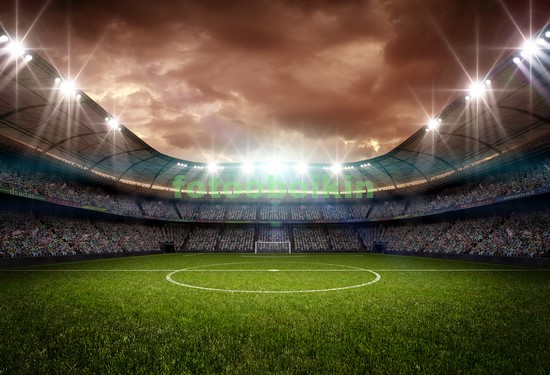 Модульная картина Стадион футбольный