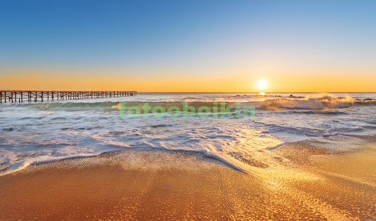 Модульная картина Пляж солнце