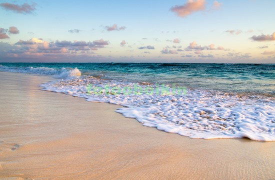 Пляж белый песок