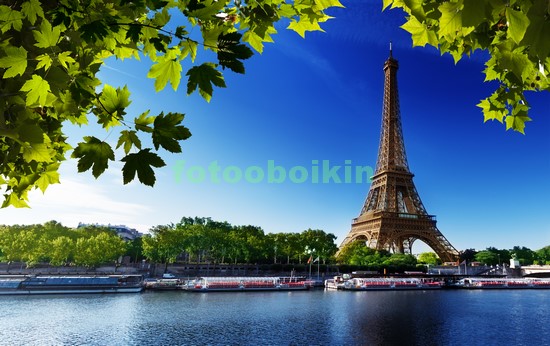 Париж Эйфелева башня летом