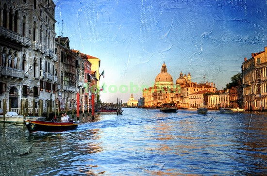 Модульная картина Фреска Венеция