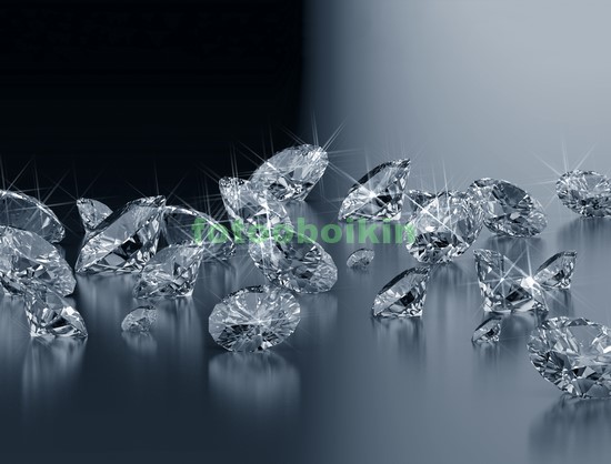Модульная картина Крупные бриллианты