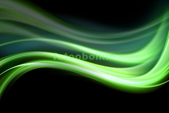 Модульная картина Зеленая волна
