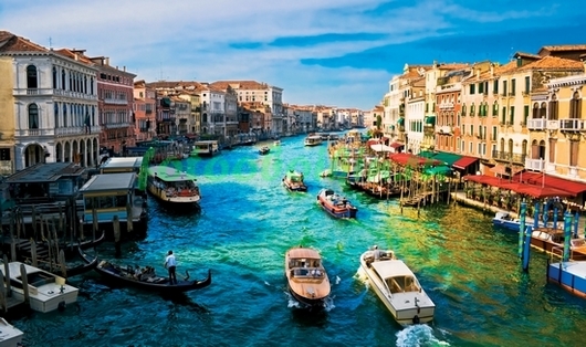 Лодки в Венеции