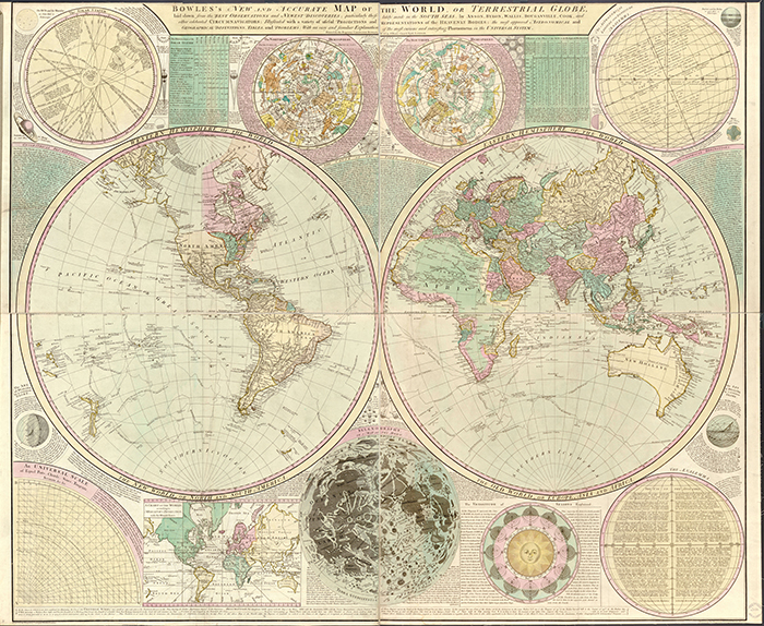 Карта мира старая
